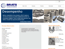 Tablet Screenshot of brats.com.br